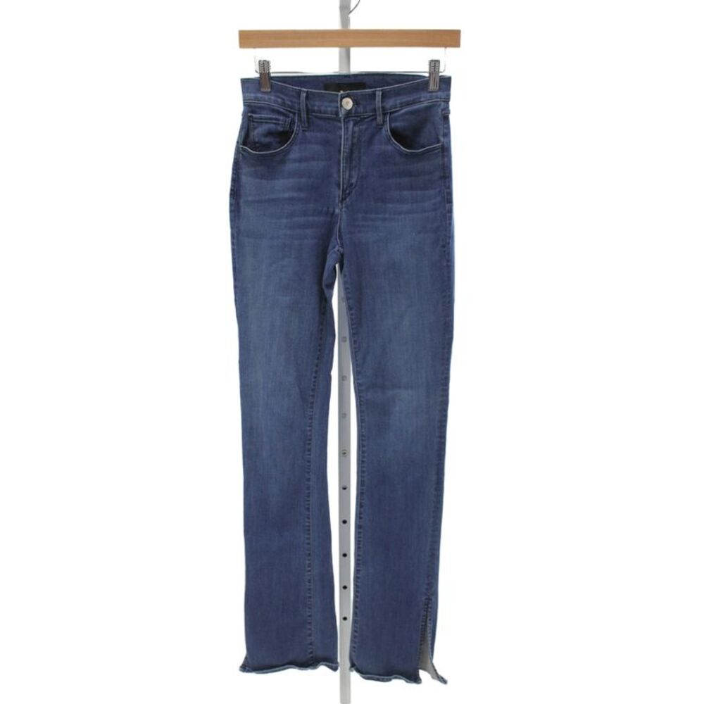 3x1 NYC Women Dark Blue High Rise Straight Jeans Inseam 32 Size 25